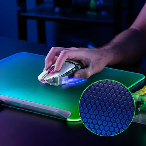 LED バックライト付きゲーミングマウスパッド - Firefly V2 Pro