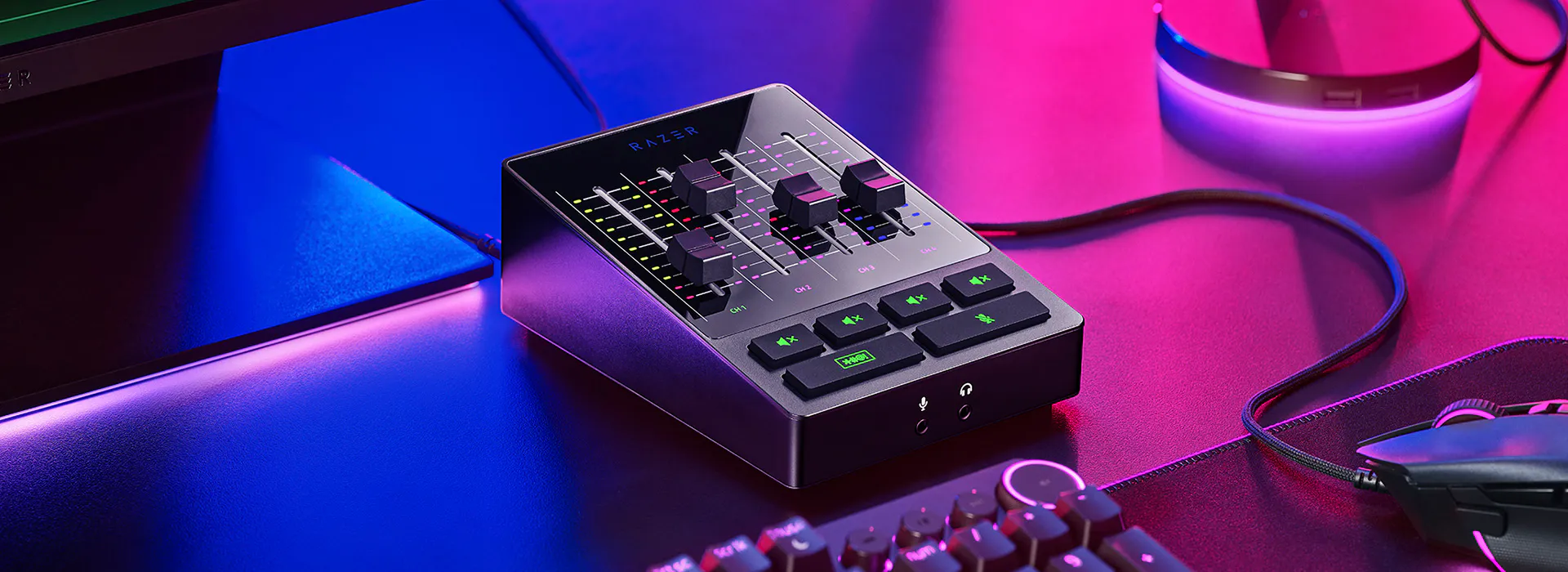 All-in-one Analog Mixer for Broadcasting and Streaming - Razer