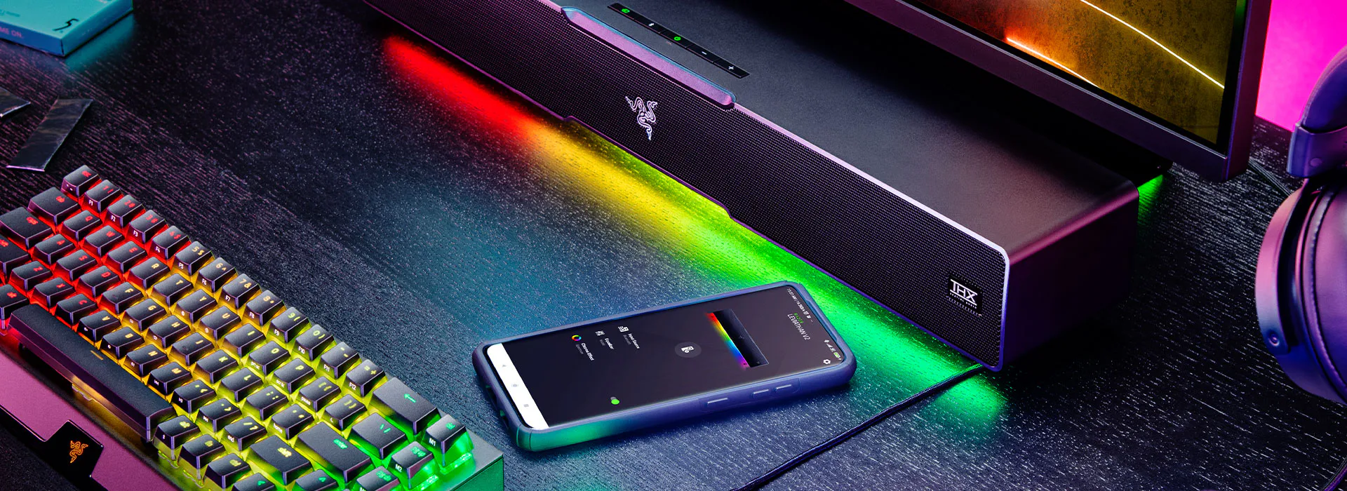 Multi-Driver PC Soundbar and Subwoofer - Razer Leviathan V2