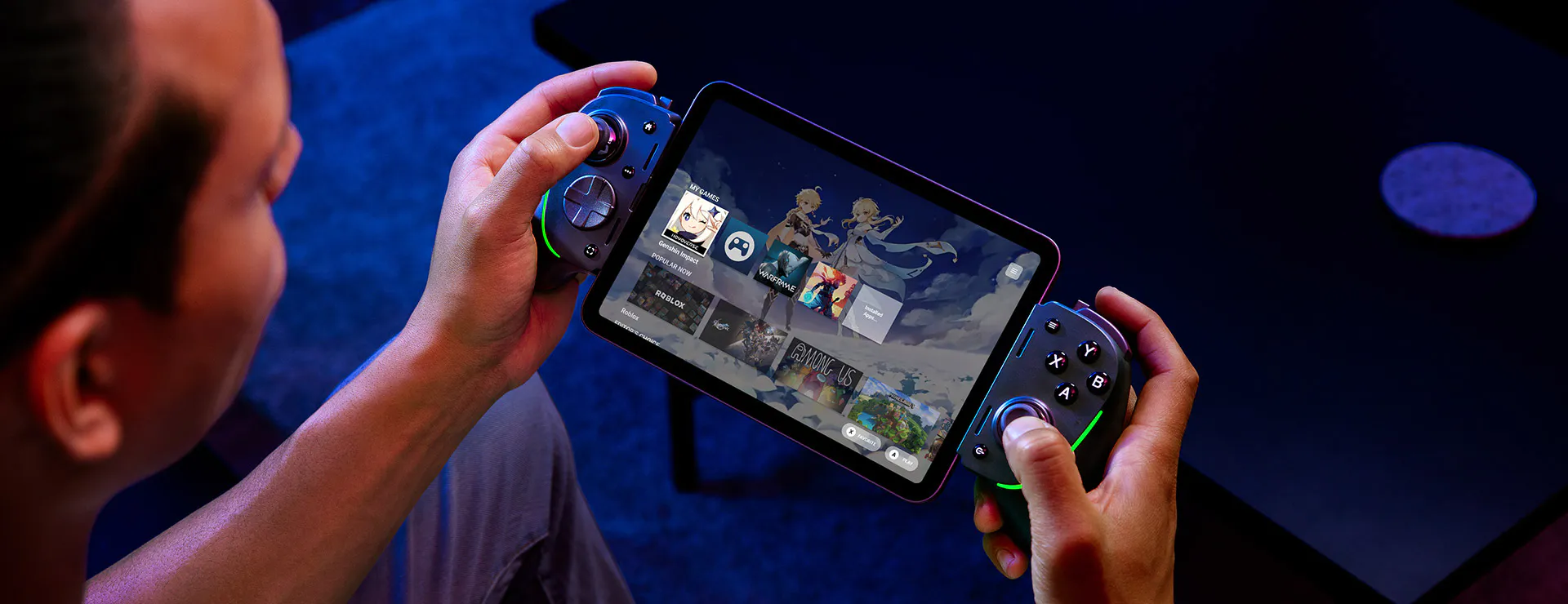 Kishi Ultra モバイルゲーミングコントローラー (USB C) | Razer 日本