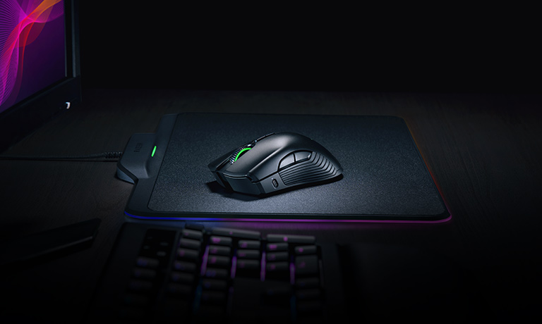 Wireless Mouse & Mouse Mat Combo | Razer Mamba & Firefly HyperFlux