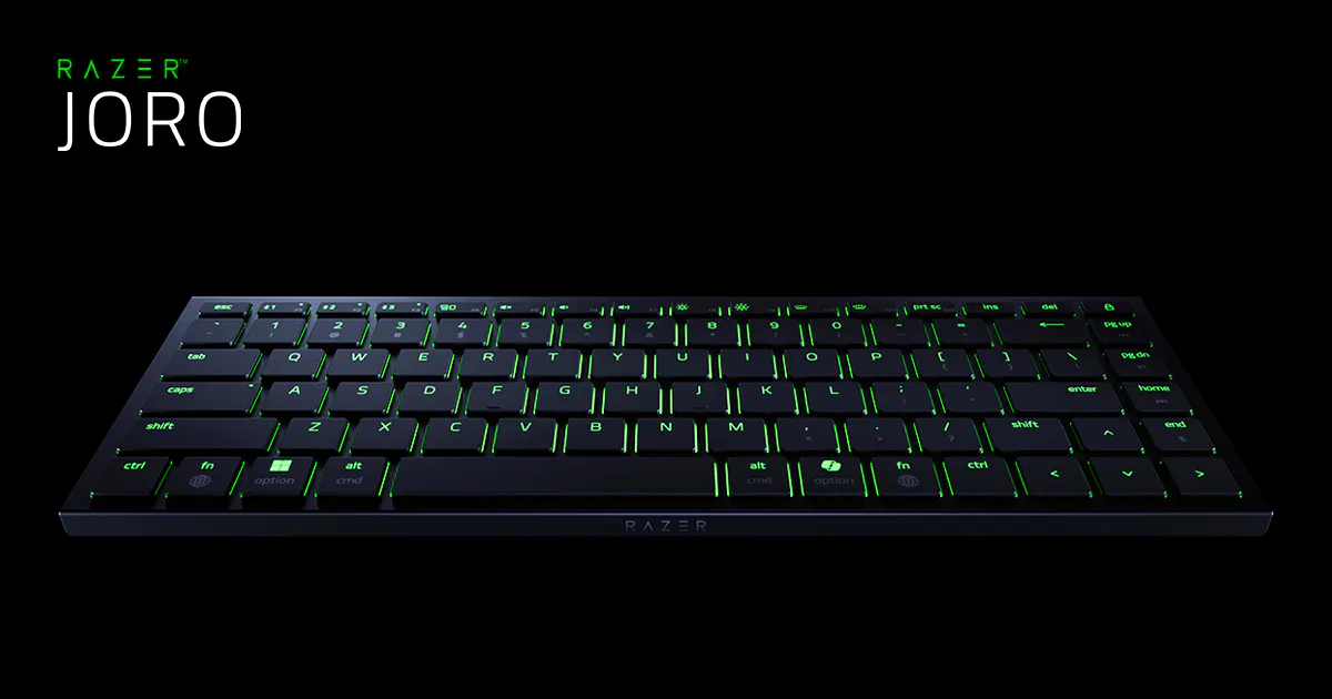 Razer Joro Portable Wireless Gaming Keyboard | Razer United States