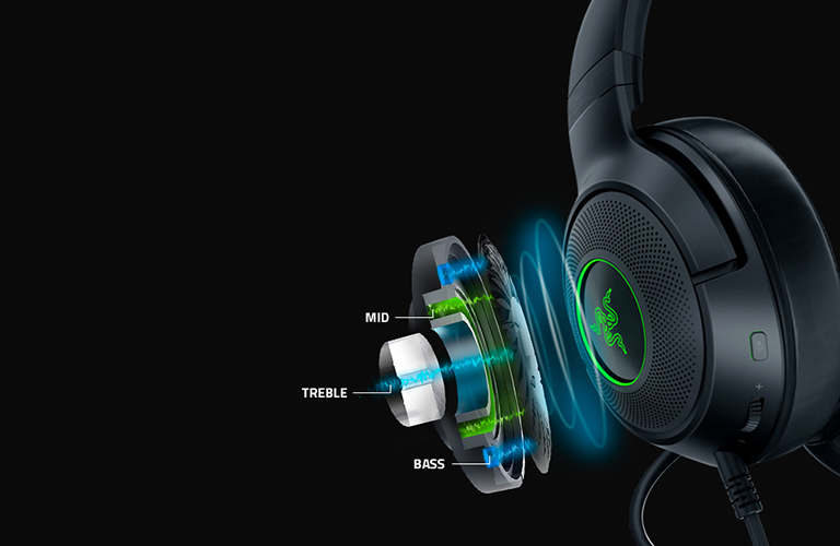 超軽量 PC ゲーミングヘッドセット - Razer Kraken V3 X | Razer 日本