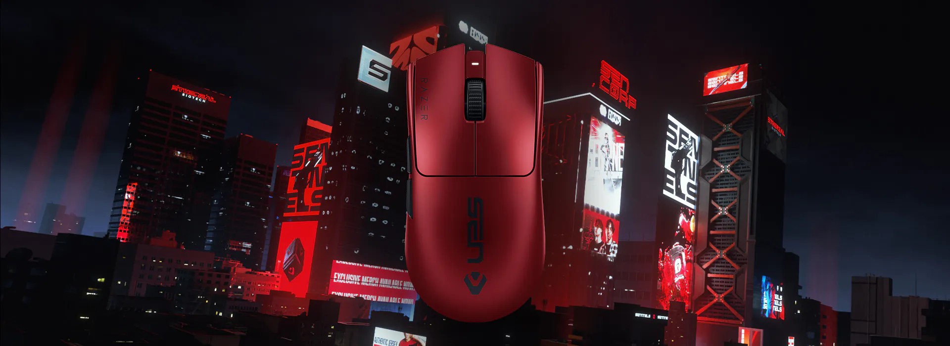 Razer Viper V3 Pro Sentinels Edition - Red Wireless Esports Gaming