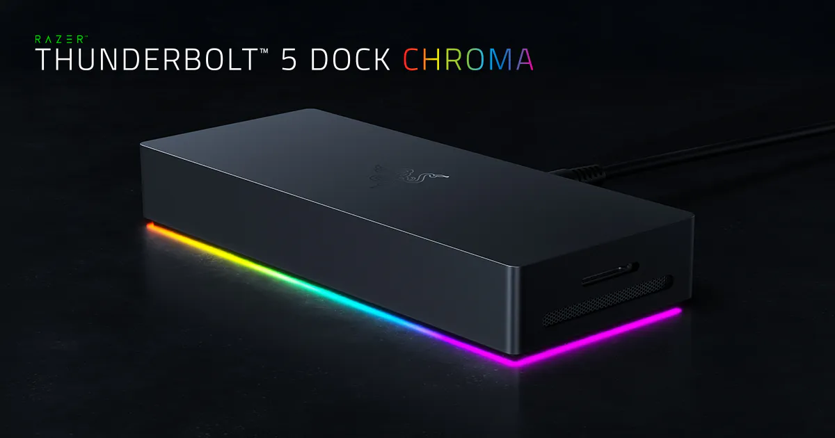 Razer Thunderbolt™ 5 Dock Chroma | Razer United States