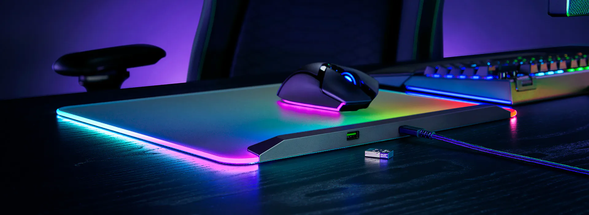 LED Backlit Gaming Mouse Mat - Firefly V2 Pro | Razer United States