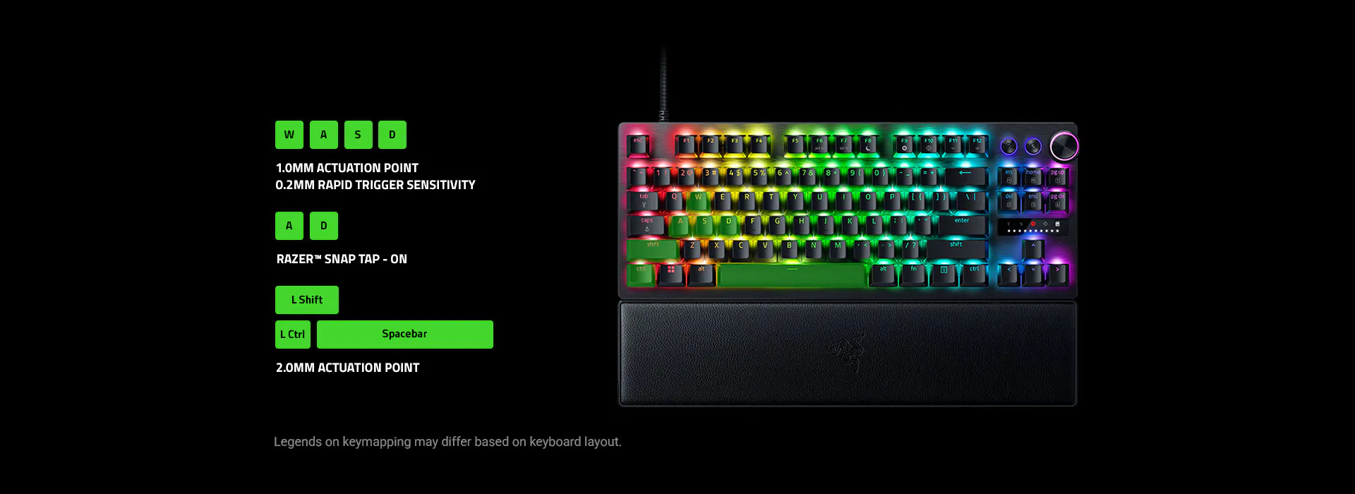TKL Keyboard for Gaming - Razer Huntsman V3 Pro Tenkeyless | Razer