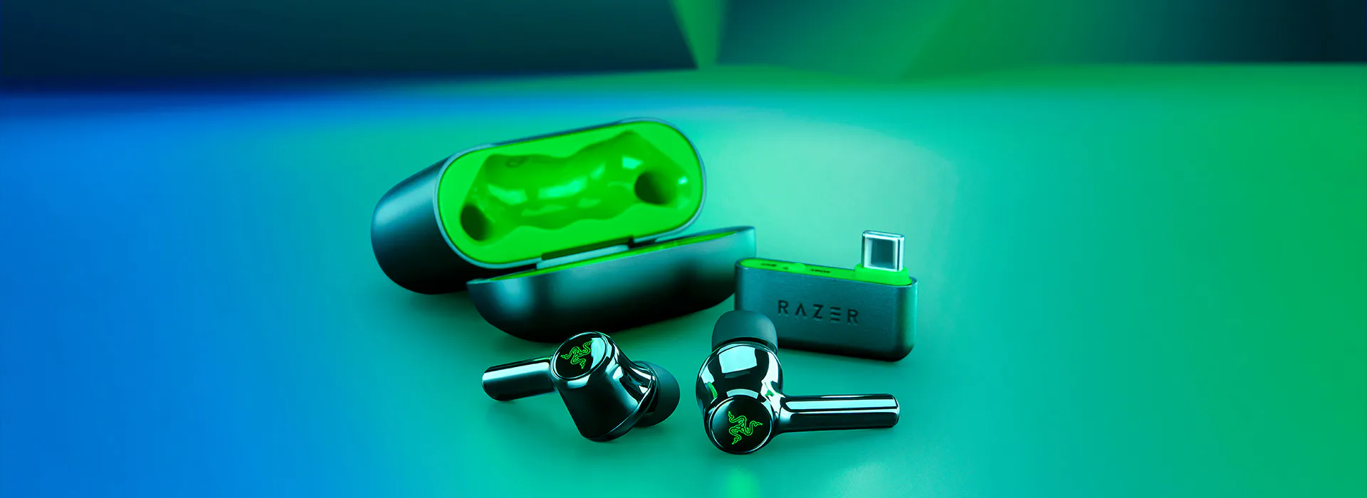 Wireless Multi-Platform Gaming Earbuds - RAZER HAMMERHEAD