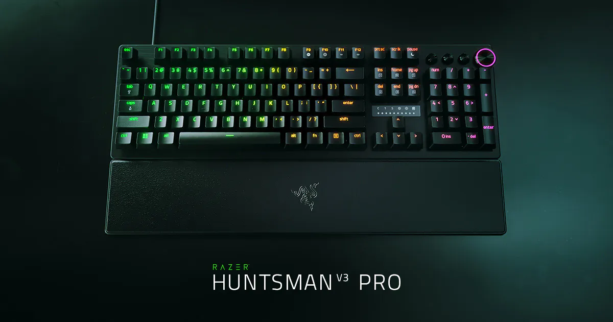 Esports Keyboard for Pro Gaming - Razer Huntsman V3 Pro | Razer