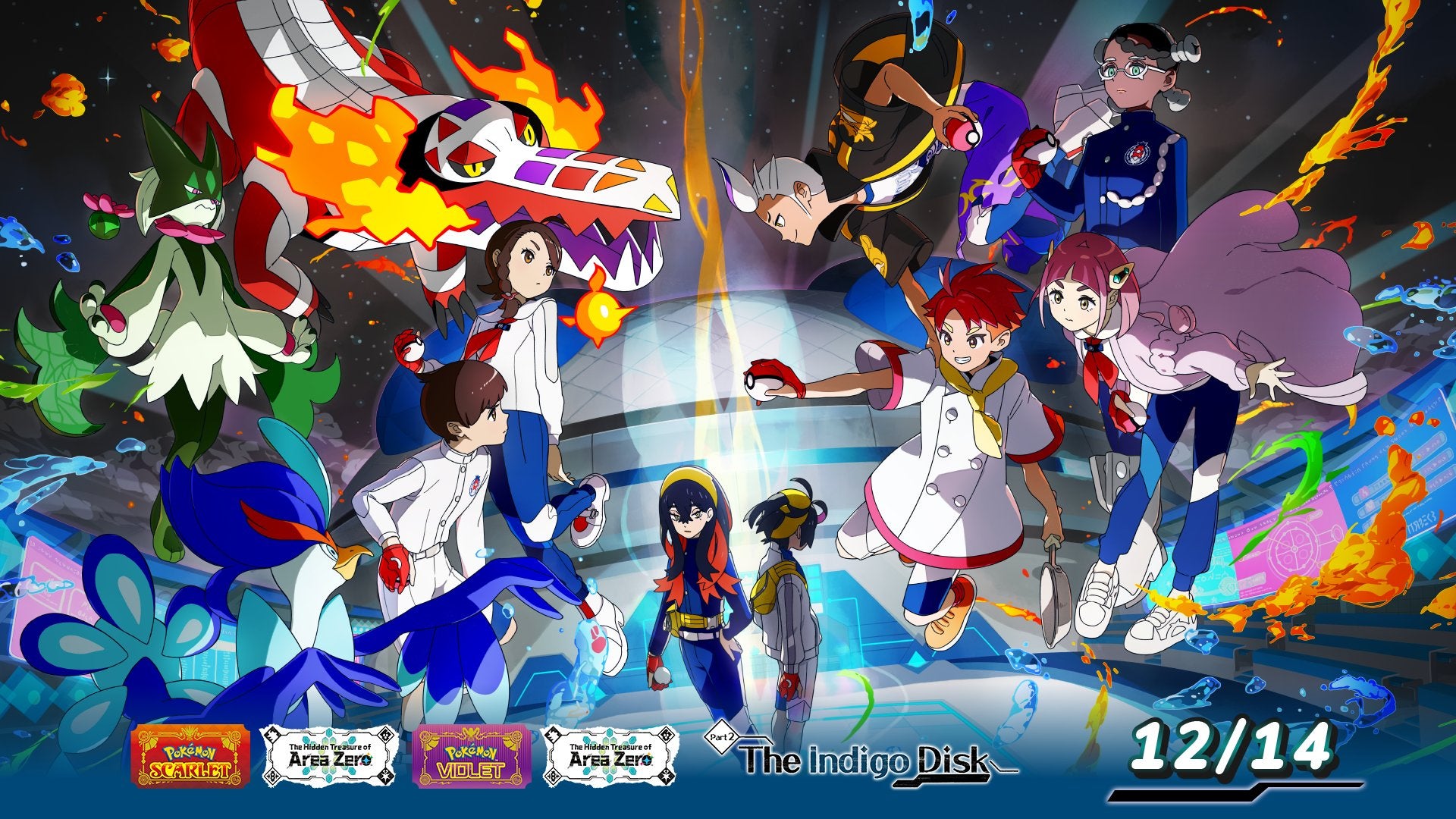 Pokémon Scarlet and Violet Hidden Treasure of Area Zero DLC