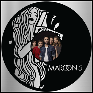 Maroon 5 – Carved Vinyl Record Art Decor – Astro Vinyl Art