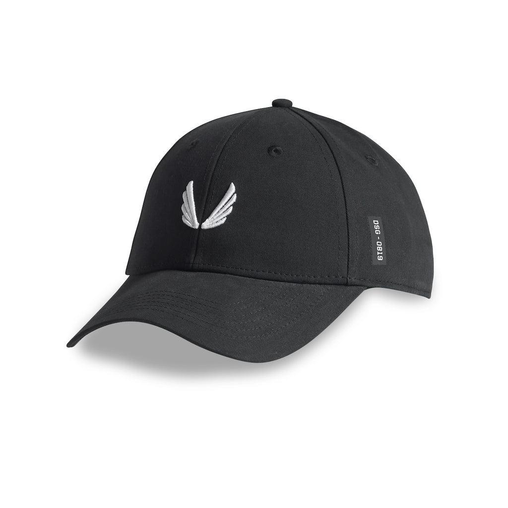 0819. Sport Cap - Black/White 