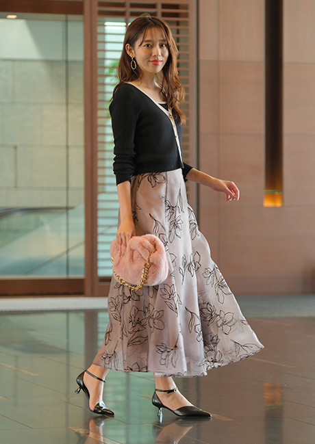 コンパクトVカーデアンサンブル │【公式通販】Arpege story