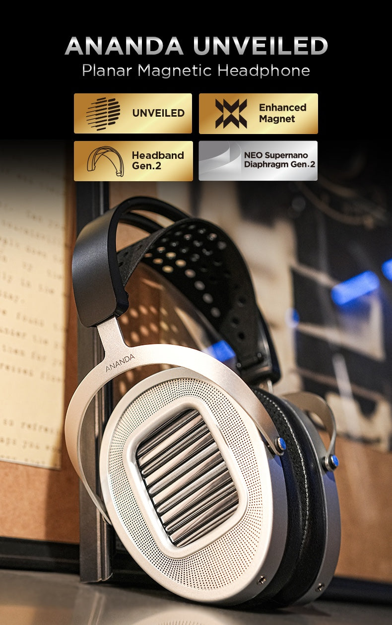 HIFIMAN Ananda Unveiled Planar Magnetic Headphones