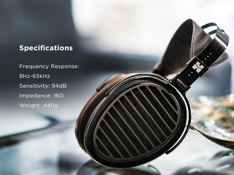 HIFIMAN Arya Organic Planar Magnetic Headphones (Apos Certified)