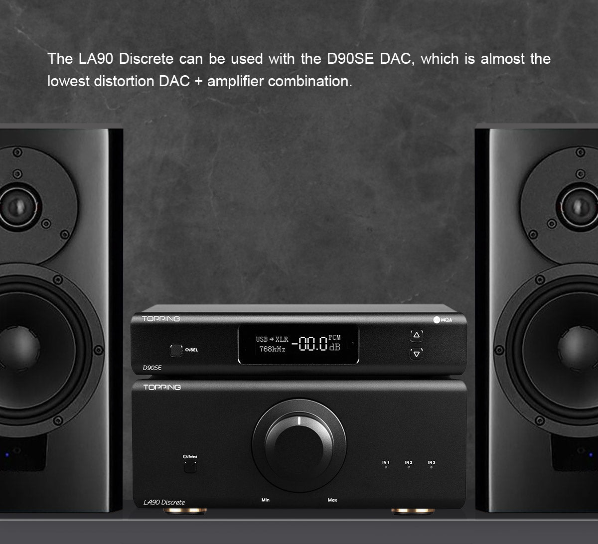 TOPPING LA90 Discrete NFCA Power Amplifier / LA90 Power Amplifier