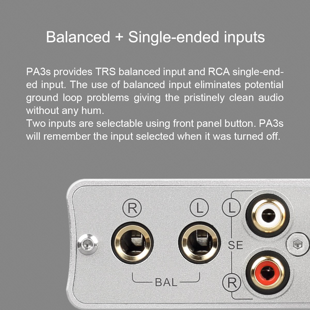 TOPPING PA3s Fully Balanced Class D Amplifier