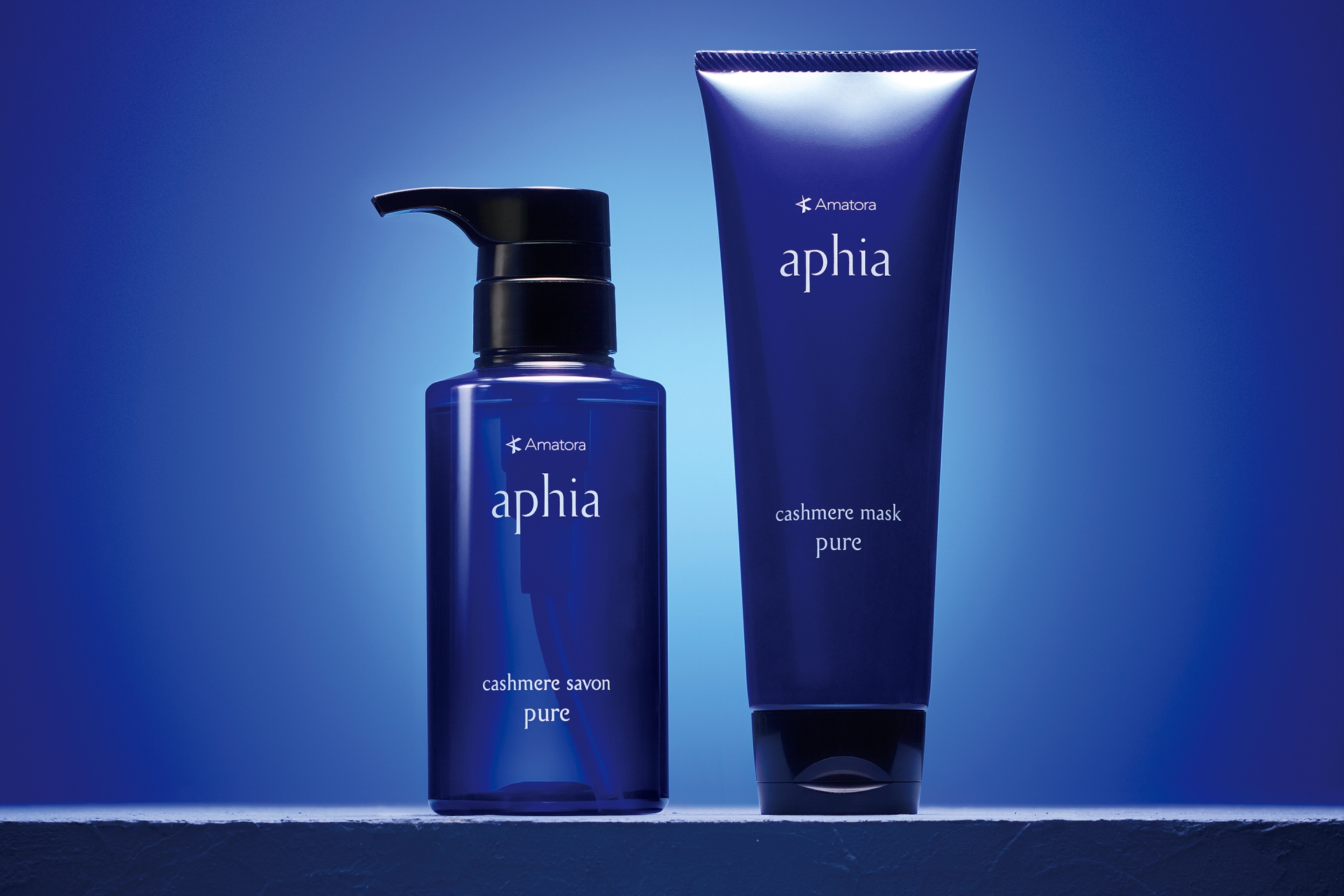 aphia cashmere savon pure & aphia cashmere mask pure | Amatora