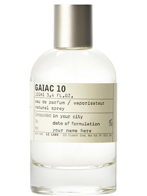 GAIAC 10 perfume by Le Labo - Wikiparfum
