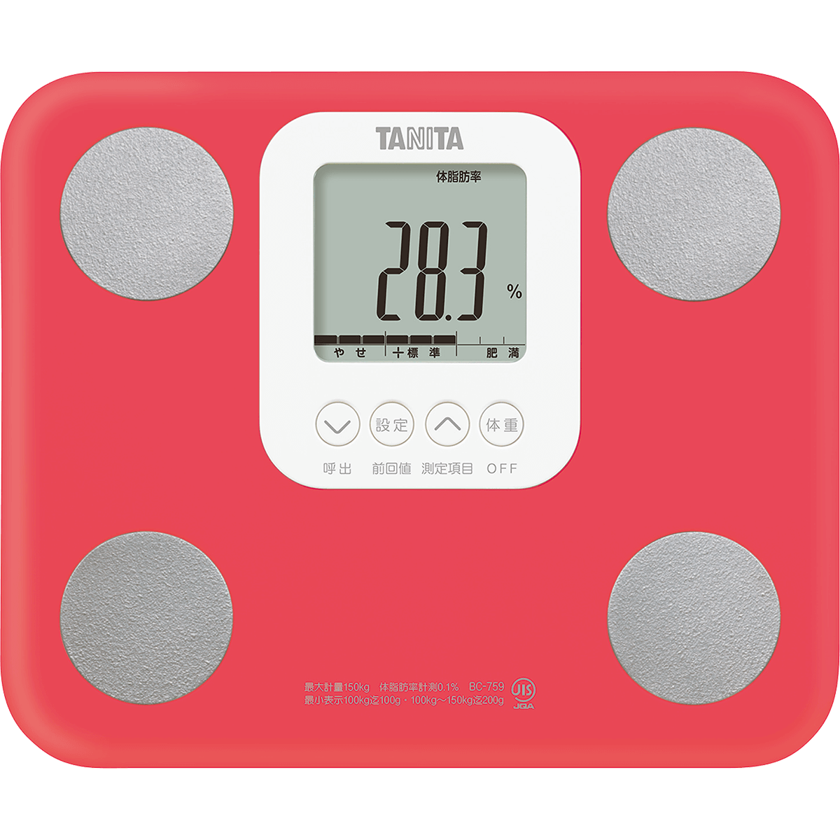 体組成計 BC-759 | タニタオンラインショップ