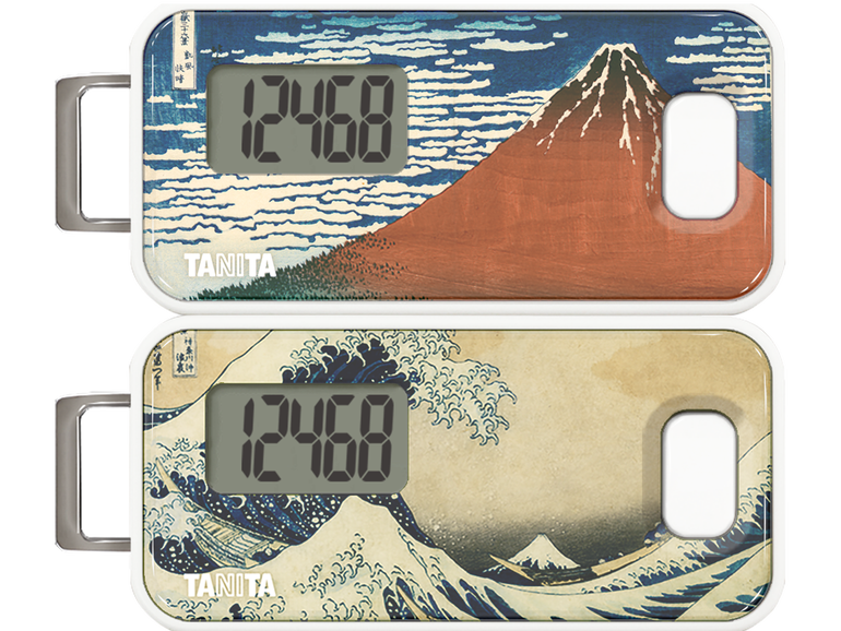 3Dセンサー搭載歩数計 FB-741-FJ/NM 葛飾北斎モデル | タニタ