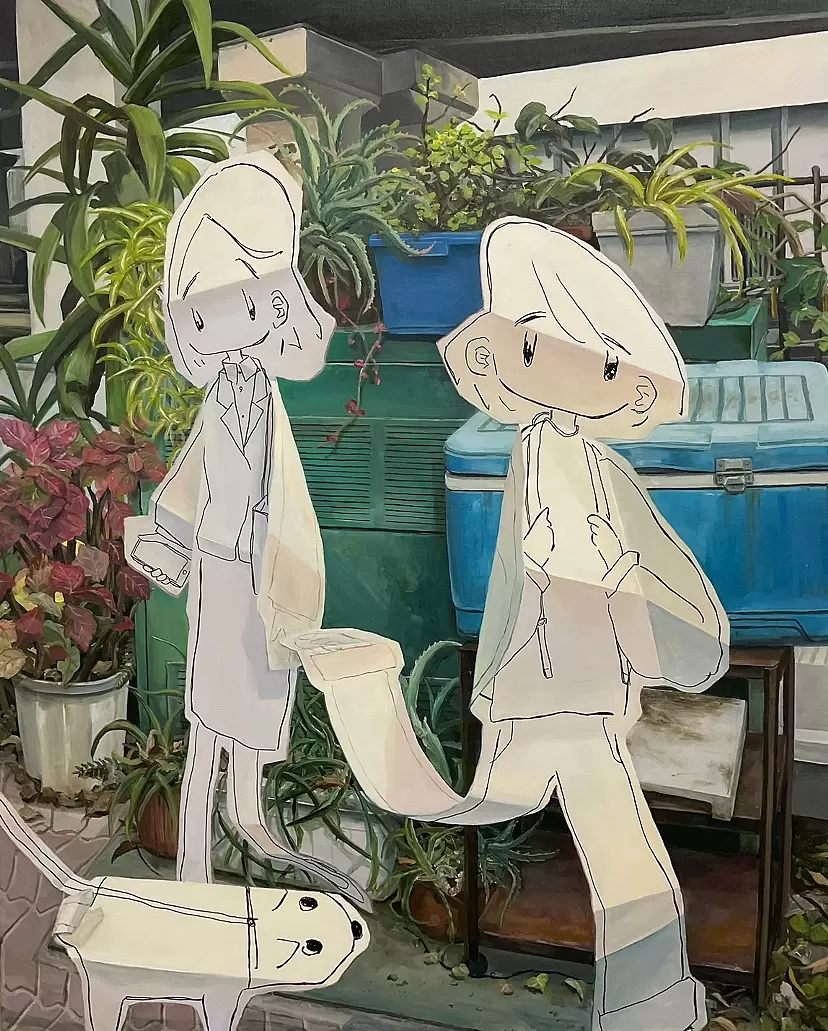 午前8時半 by 德永葵 | 現代アートの販売・通販 | ArtSticker