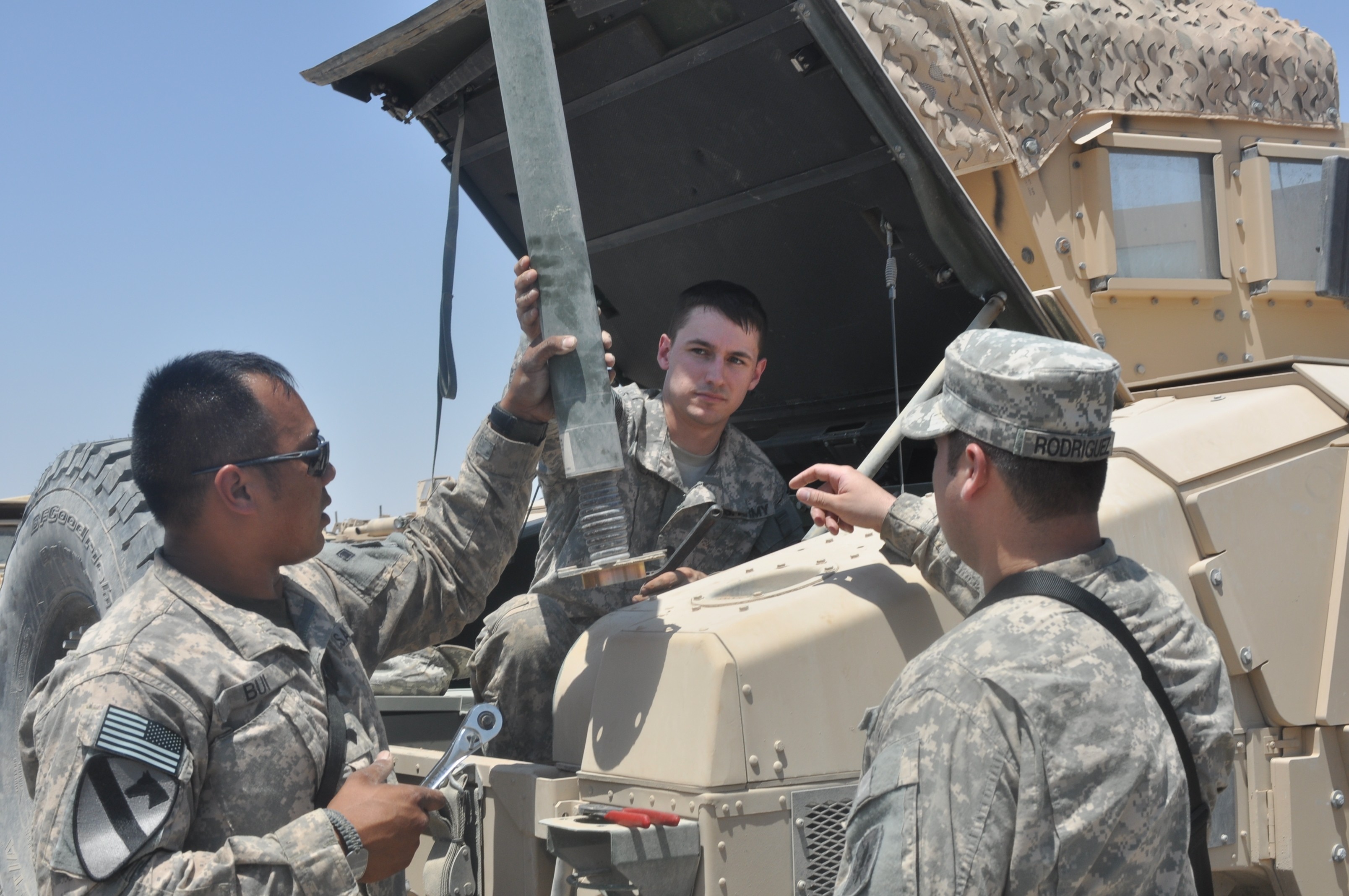 2/156 Inf., 3rd Sustainment Bde., sets standard for responsible