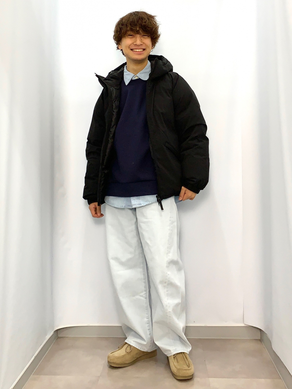 ヘビーウェイトスウェットプルオーバー ENGINEERED GARMENTS、パデッド