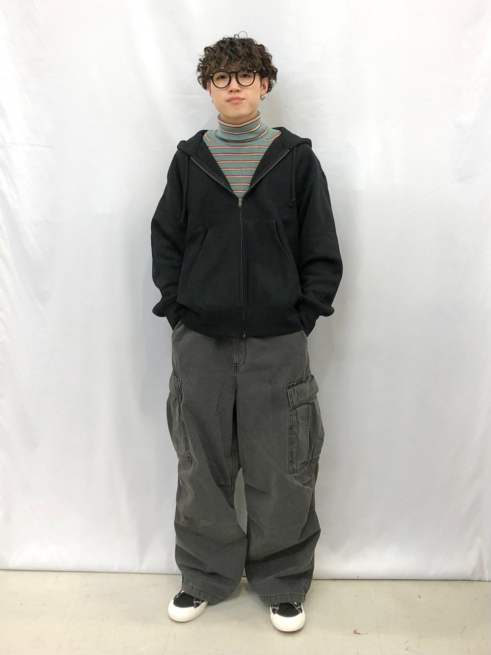 カバーオール(ストライプ) beautiful people (セットアップ可能