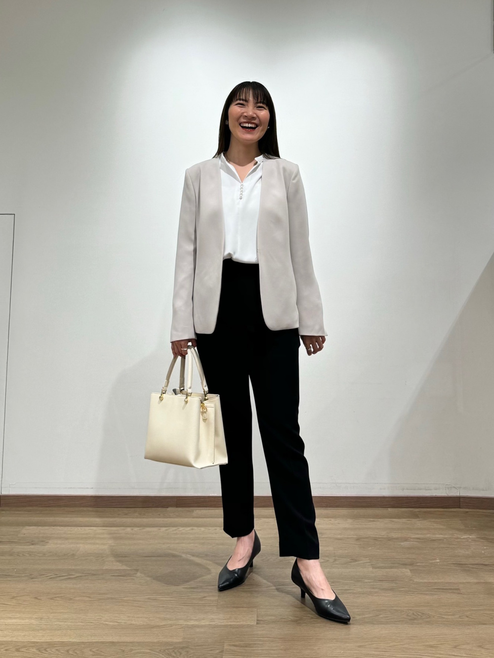 2024年モデル ウォームリザーブカラーレスジャケット、テーパード