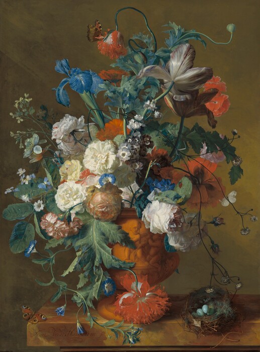 Dutch Paintings of the Seventeenth Century: Flowers in an Urn, c