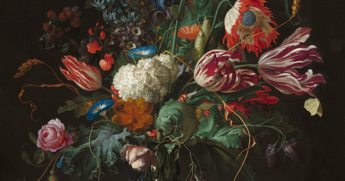 Vase of Flowers by Jan Davidsz de Heem