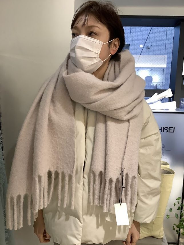 と*か様 ASAUCE MELER ウール アルパカ フリンジ ストール と*か様