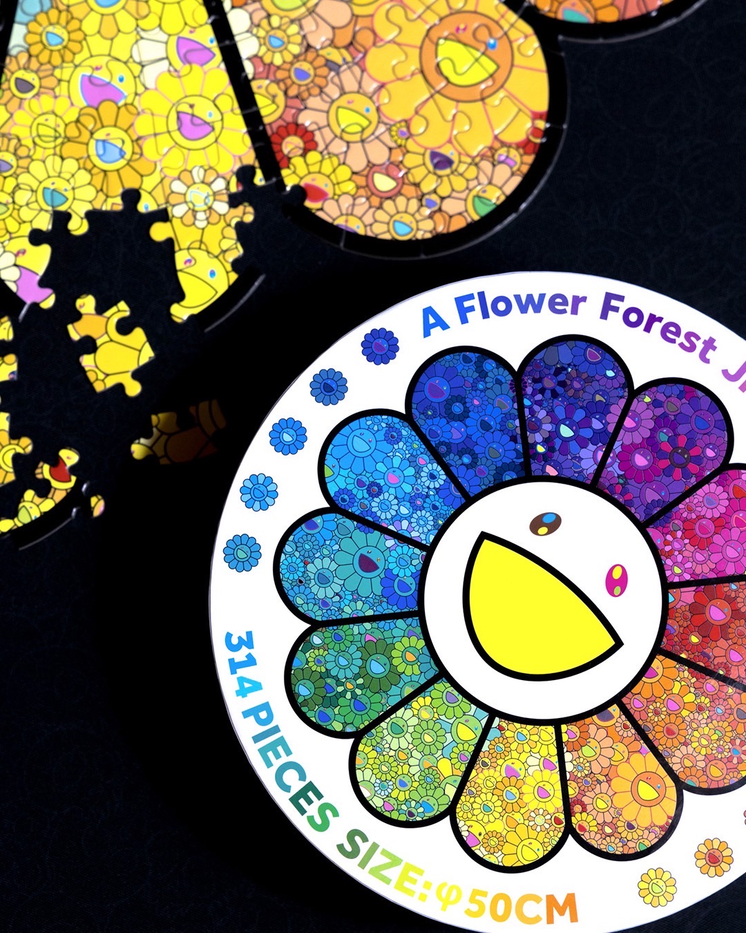 Takashi Murakami / kaikai kiki】大人気のラウンド型パズルより新色