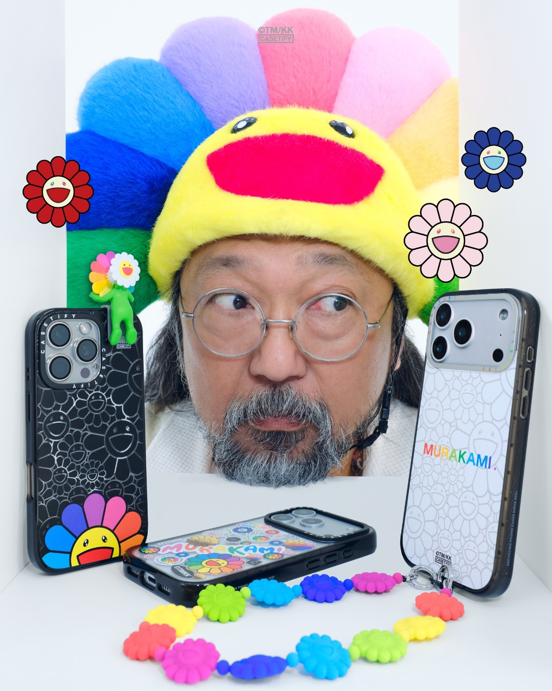 Takashi Murakami × CASETiFY】第3弾 FLOWERS BLOOM より新作コラボ