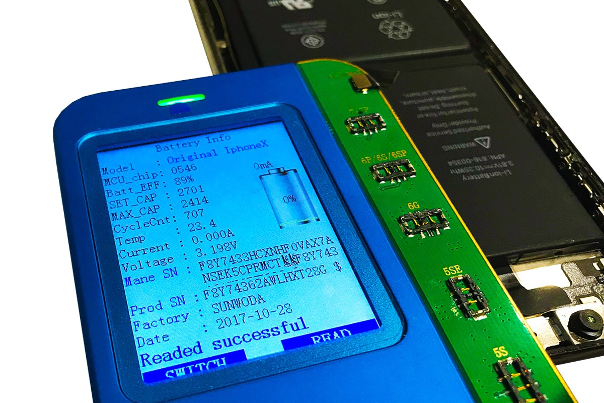 iPhone X / iPhone XS バッテリー電池交換修理5,500円(税込