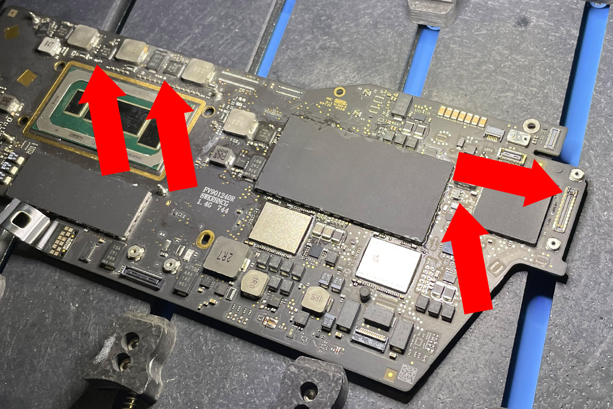 MacBook Pro 13 2020 A2251 ロジックボード欠品 ジャンク MacBook Pro