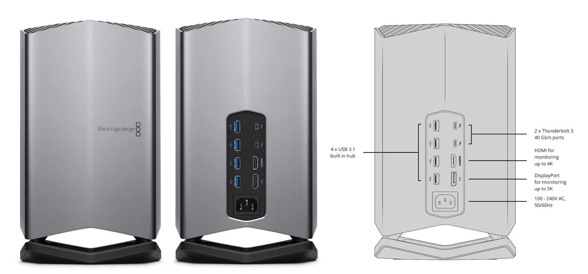 Apple、Radeon RX Vega 56を搭載したThunderbolt 3対応eGPU