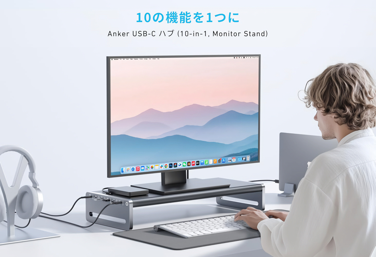 Anker Japan、USB-A/-Cや4K60Hz対応のHDMIポート、microSD/SDカード