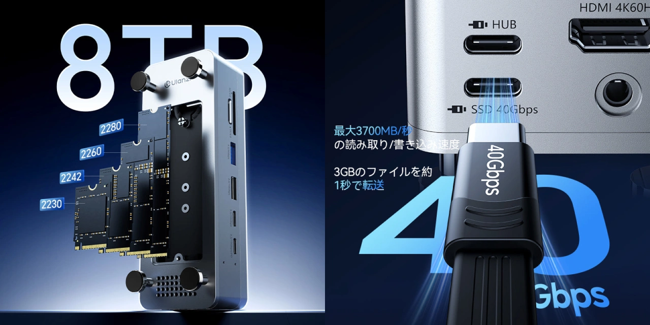 Ulanzi、Mac Pro風デザインのMac mini用ケースQT01にフィットする