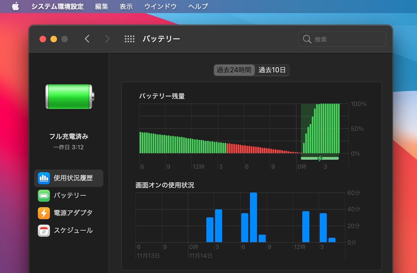 macOS 11 Big SurではMacBookシリーズのシステム環境設定にiPhoneと