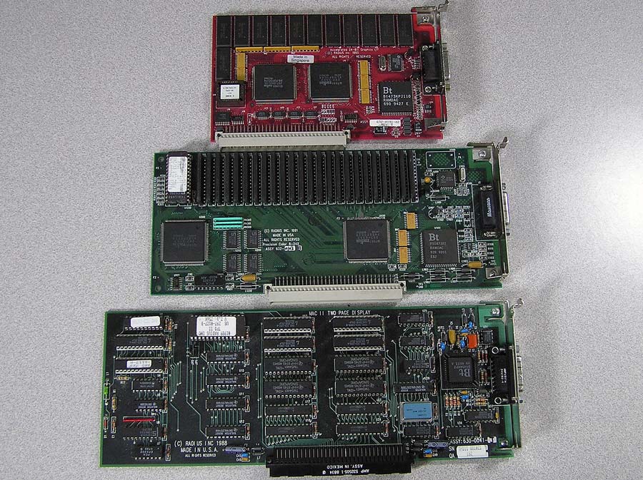 NuBus Video Cards Radius – Apple Rescue of Denver