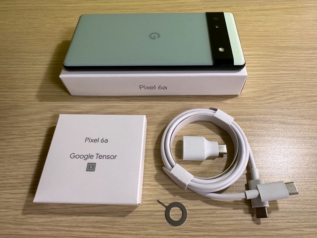 Google Pixel 6aの付属品&同梱物は？充電ケーブルはある？【ピクセル6a