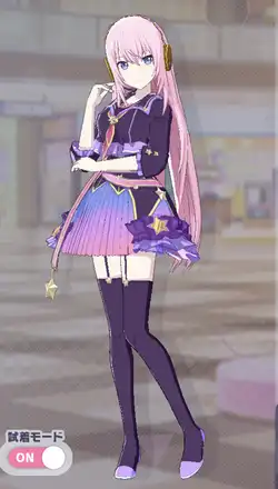 プロセカ】[黄昏の雨をぬぐって]巡音ルカのカードイラストと衣装