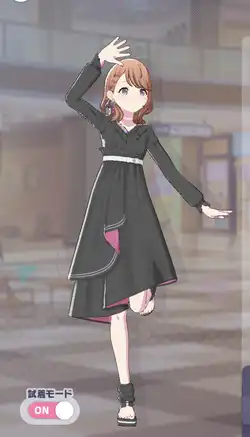 プロセカ】[気になっちゃう背中]花里みのりのカードイラストと衣装