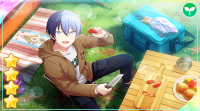 プロセカ】[アウトドアクッキング！]青柳冬弥のカードイラストと衣装