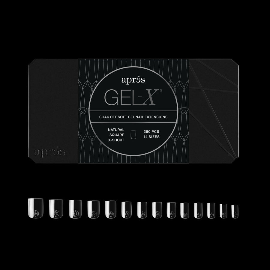 Gel-X® ナチュラル スクエア XS (280pcs) – Aprés Nail - Japan