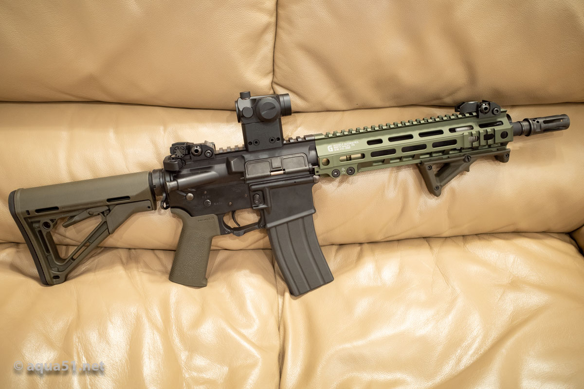 FBI HRT OD ライフル製作記-4(東京マルイ GBB) | aqua5150 gear review