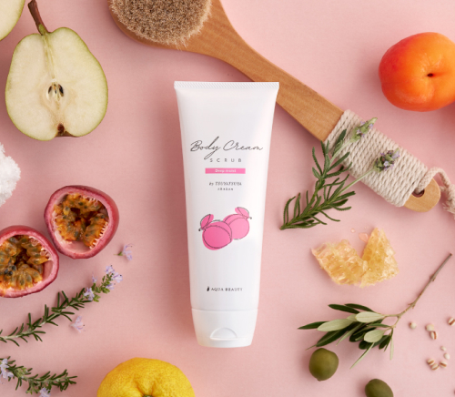 ボディクリームスクラブ by 艶つや習慣 【アクアビューティ/公式】