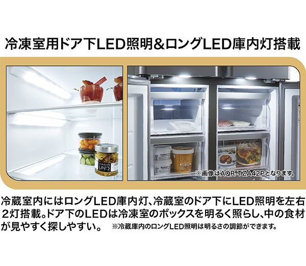 アクア420L冷凍冷蔵庫TZA-42M 2023年2月購入 保証期間内 アクア420L